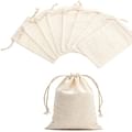 small muslin bag
