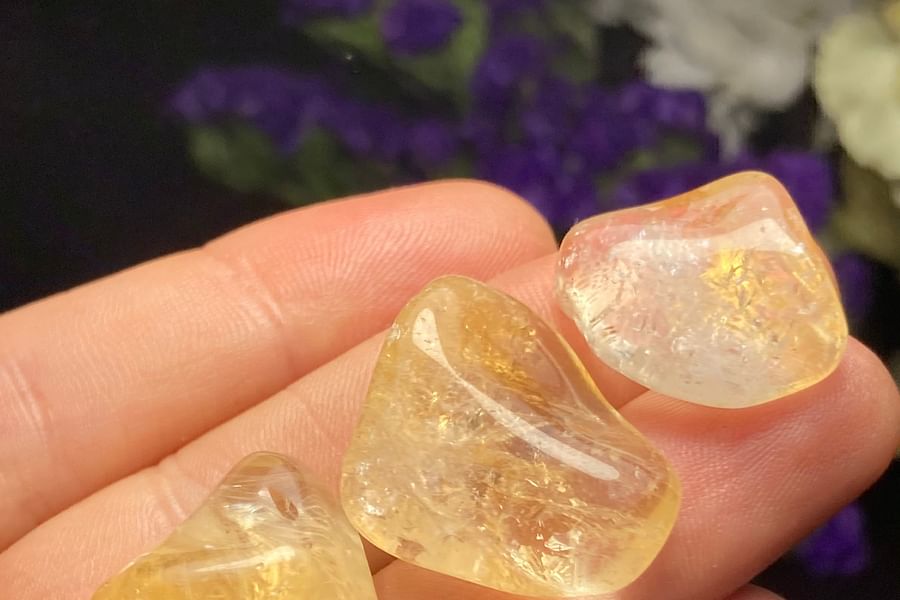 Citrine crystal