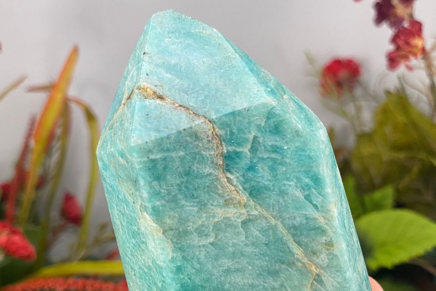 Amazonite crystal