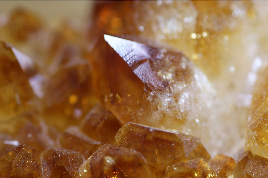 Citrine crystal