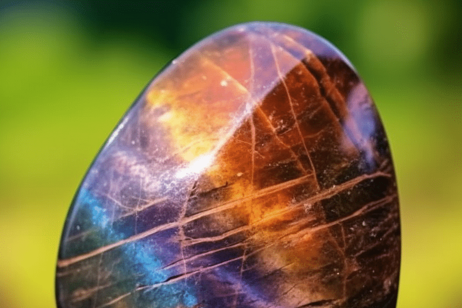 Labradorite crystal