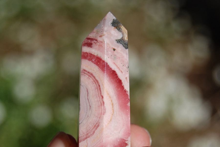 Rhodochrosite crystal