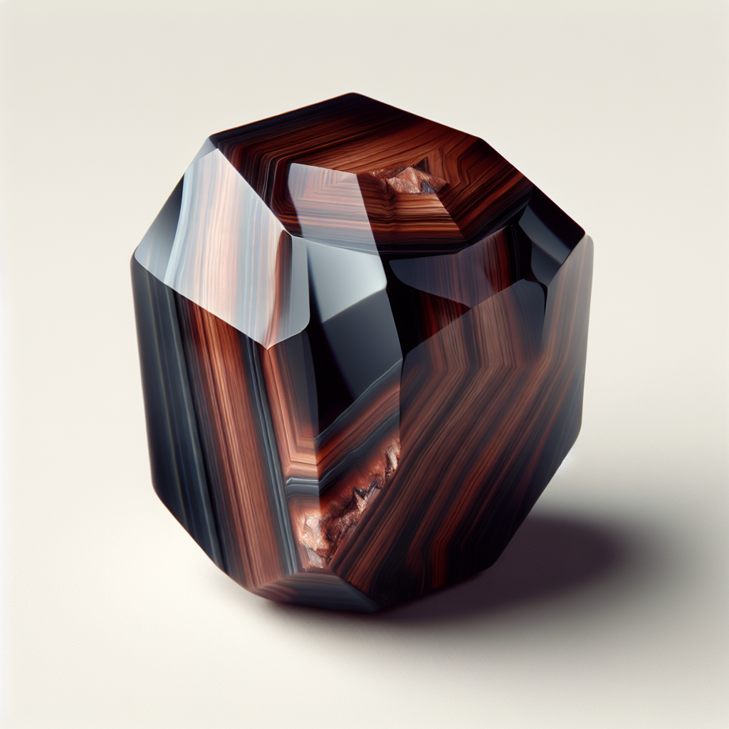 Mahogany Obsidian crystal