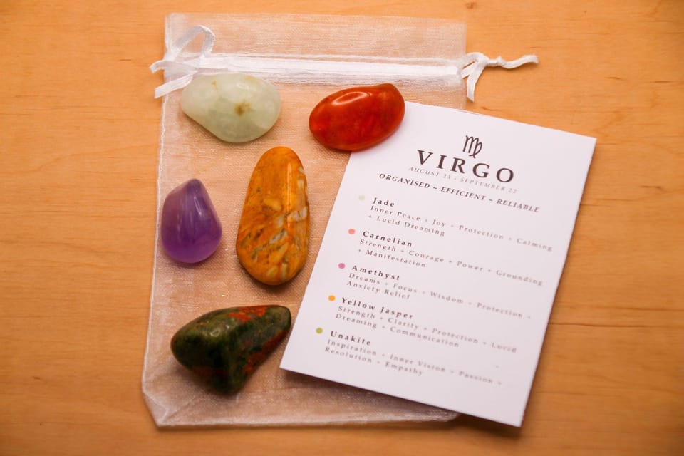 Crystals for Virgos: Earthly Gems for the Discerning Maiden