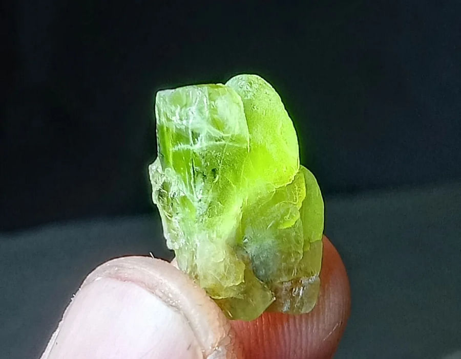 Beautiful Peridot crystal symbolizing healing and growth for Virgos