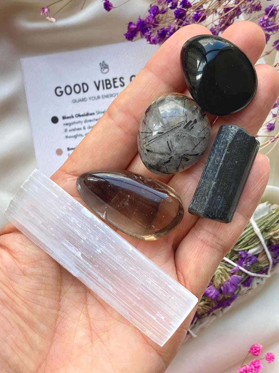 Unearth the Secrets of Black Crystals: Protection, Power, and Potential