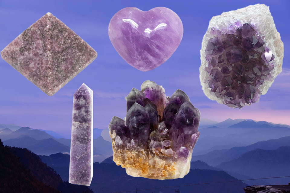 Using Purple Crystals for Anxiety Relief: A Comprehensive Guide